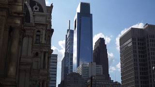 Comcast Technology Center  Beautiful New Building by Comcast in Philadelphia [upl. by Sitruc]