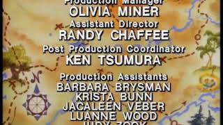 DuckTales 1987 End Credits PAL [upl. by Atinaj]