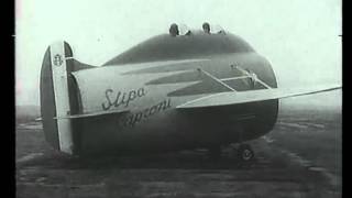 1933 Voli sperimentali aeroplano Stipa Caproni [upl. by Schreiber]