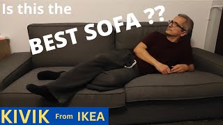 IKEA KIVIK sofa Assemble Guide and Review [upl. by Jos]