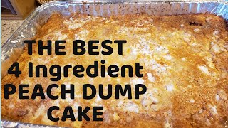 THE BEST 4 INGREDIENT DUMP CAKE [upl. by Ainer]