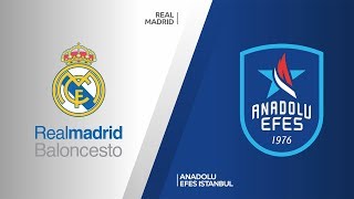 Real Madrid  Anadolu Efes Istanbul Highlights  Turkish Airlines EuroLeague RS Round 21 [upl. by Yankee]