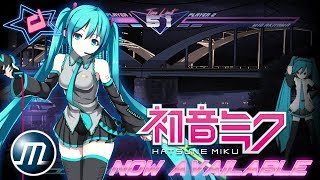 MUGEN CHARACTER Miku Hatsune 初音ミク Released [upl. by Massiw]