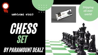 Paramount Dealz Vinyl Tournament Chess Set with Extra Queens and Chess Bag [upl. by Mingche]