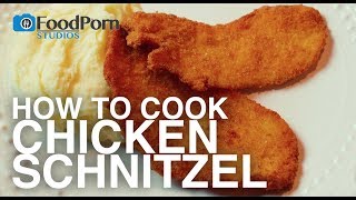 How to cook chicken schnitzel [upl. by Inus826]