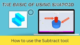 How to use the Subtract tool in Shapr3d [upl. by Ydor]