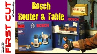 Bosch 1617EVSPK amp RA1181 [upl. by Ginnifer22]