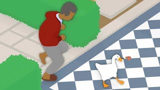 I Stole Everything And Tried Selling It To Strangers in Untitled Goose Game [upl. by Helbonnas]