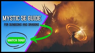 Mystic 5e  Class Guide for Dungeons and Dragons [upl. by Greenwell531]