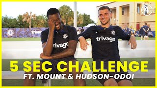 Mason Mount amp Callum HudsonOdoi PLAY the 5 Second Challenge [upl. by Enigroeg]