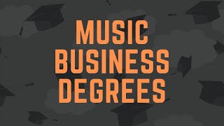 Music Business Degrees Are They Worth It [upl. by Nossila417]