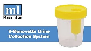 Marketlab Demonstrates the VMonovette Urine Collection System [upl. by Leimaj]