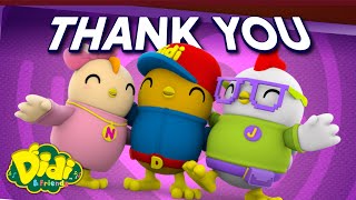 Thank You  Fun Family Song  Didi amp Friends Songs for Children [upl. by Barger888]