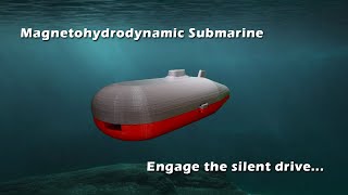 Magnet Powered Submarine  The Hunt for Red October IRL [upl. by Eehtomit]