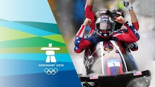 USA Win 4Man Bobsleigh Gold  Vancouver 2010 Winter Olympics [upl. by Tobe]