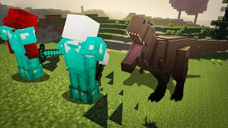 Surviving Dinosaurs in Minecraft [upl. by Lathrop]