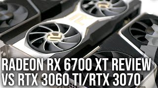 Radeon RX 6700 XT Review vs RTX 3060 Ti RTX 3070 RX 6800  Its Good But Is It Good Enough [upl. by Jacinthe]