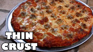 Perfect Chicago ThinCrust Tavern Style Pizza at Home [upl. by Enitsenrae]