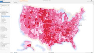 Normalizing and Classifying Choropleth Maps [upl. by Jayne]