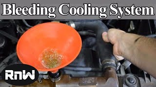 Learn How To Bleed Air Out Of Your Cars Cooling System With This Quick And Easy Diy Method [upl. by Aikehs]