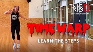 TIME WARP  LEARN THE STEPS [upl. by Naugan]