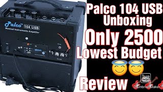 Palco 104 USB Amplifier Unboxing  Review  Sound check [upl. by Hazmah]