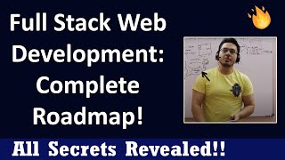 How to Become a Full Stack Web Developer  Complete Roadmap [upl. by Anahs55]