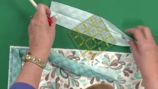 Sew Easy Quilt Binding  Corners Techniques and More [upl. by Aniluap]