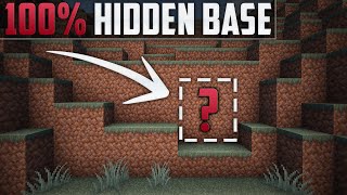 Minecraft How To Build A Secret Base Tutorial Hidden House [upl. by Divan264]