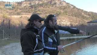 Pesca a trota lago col galleggiante  Star Fishing TV [upl. by Iniffit]