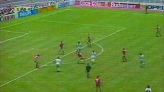 Mexico VS Bulgaria Gol de tijera de Manuel Negrete Mexico 86 [upl. by Lotz]