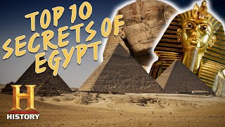 TOP 10 SECRETS OF ANCIENT EGYPT  History [upl. by Onej843]