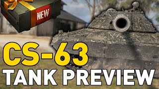 CS63  Tank Preview  World of Tanks [upl. by Antonie]