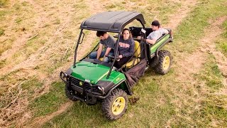 Putting the XUV to work  John Deere 825i Demo  Sloan Implement [upl. by Bartholemy181]