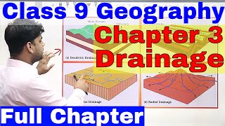 Drainage NCERT Class 9 Geography Chapter 3 Full Chapter [upl. by Elokin]