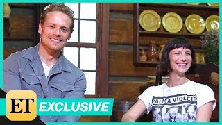 Outlander Take a Tour of Frasers Ridge With Sam Heughan and Caitriona Balfe Exclusive [upl. by Haze]