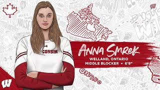 Signing Day  Wisconsin Volleyball Class of 2021  Anna Smrek [upl. by Suirtimid]