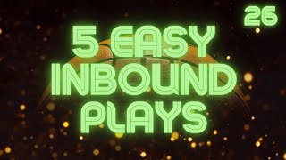 5 Easy Inbound Plays box set [upl. by Ataga551]