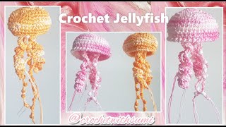 How To Crochet Jellyfish  Sea Creature [upl. by Vokay866]