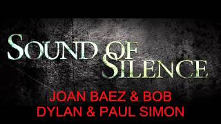 JOAN BAEZ amp BOB DYLAN amp PAUL SIMON  Sound Of Silence live [upl. by Silvester80]