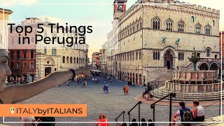 PERUGIA Italy  Top 5 things to see  extra tips [upl. by Sillyrama]