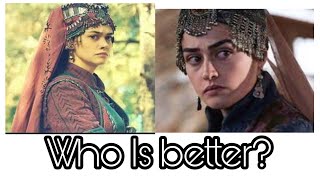 Which Kayi Hatun Are You Ilbilge Hatun VS Halime Sultan [upl. by Chang28]