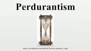 Perdurantism [upl. by Wonacott]