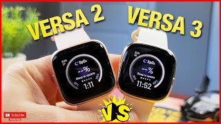 Fitbit Versa 3 vs Versa 2 [upl. by Sinnek]