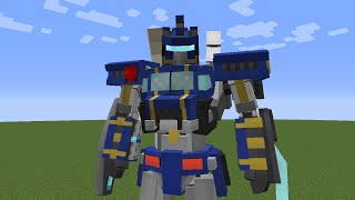 Transformers Revival  Gameplay Preview 1 Minecraft Mod [upl. by Corel]