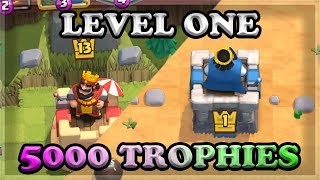 LEVEL ONE ACCOUNT HITTING 5000 TROPHIES 🍊 [upl. by Groh]