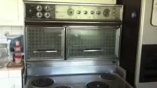 1960 Flair electric vintage stove [upl. by Ardnuaek991]