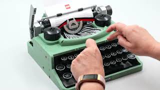 LEGO 21327 Typewriter [upl. by Annait]