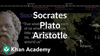 Socrates Plato Aristotle  World History  Khan Academy [upl. by Nytsua]