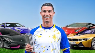 CRISTIANO RONALDO JUST REVEALED HIS LATEST CAR COLLECTION 2023 [upl. by Imalda]